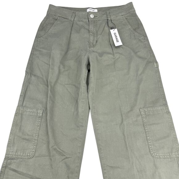 NWT GARAGE Willow Slouchy Carpenter Pant Size XS Sage Green - Picture 3 of 6